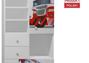STRAŻ POŻARNA 13 - N5 regał dziecięcy 80x40 w.190