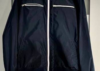 Tommy Hilfiger kurtka męska granatowa kaptur logo roz.38