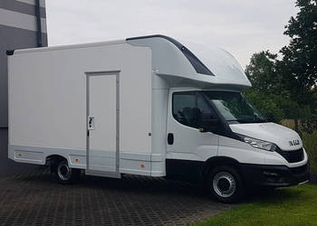 Iveco Daily KONTENER NISKOPODŁOGOWY 4,44x2,23x2,42 SKLEP BAR FOODTRUCK KAM…