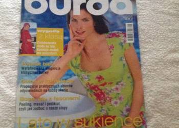 Burda gazeta z wykrojami lato w sukience wygoda z klasyką