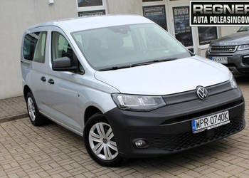 Volkswagen Caddy SalonPL FV23% Hak Lane Assist Tempomat Parktronic 1WŁ Gwa…