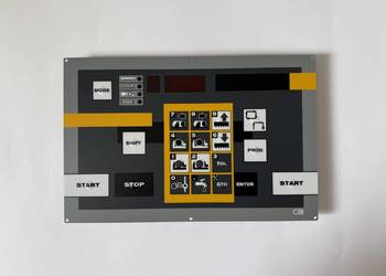 Klawiatura, Panel sterowania do przecinarek Pegas-Gonda