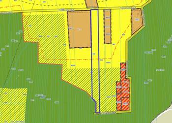Działka rolna 1,27 ha - Urzędów, obręb Wodna