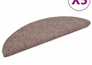 vidaXL Maty na schody samoprzylepne 5 szt. 56x17x3 cm (SKU:149674)