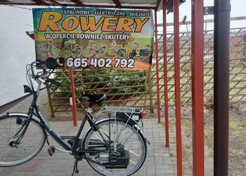 Holenderski rower spalinowy z silnikiem Sachs Saxonette Spartamet