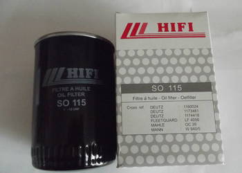 Filtr oleju SO 115 RENAULT, CLAAS, DEUTZ, FENDT KRAMER