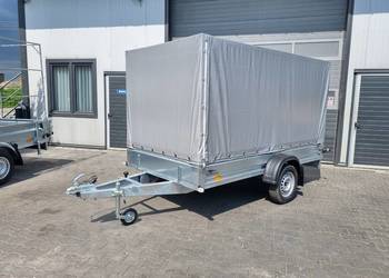Przyczepka samochodowa 300x156 750 kg PRODUCENT SIDECAR Bytów