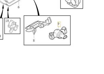 VOLVO S60 V60 XC60 II czujnik cisnienia paliwa 32363464