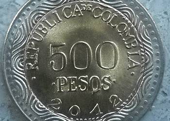 KOLUMBIA-500 PESOS-2012 r (ŻABA)