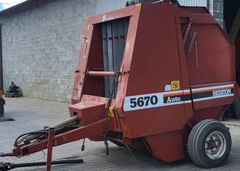 Prasa Zwijająca Hesston 5670 Auto | Stan bdb, prywatna, 200 balotów/rok!