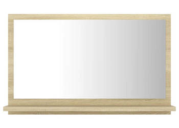 Lustro łazienkowe dąb sonoma 60x105x37 cm WM-804565
