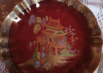 Porcelana talerz Carlton Ware Rouge Rogale rzadkość