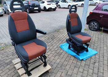 Dwa pojedyncze fotele do Ducato / Jumper / Boxer x250