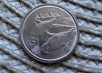 Brazylia 5 Cruzeiros Reais 1993r - Arara - Okolicznościowa