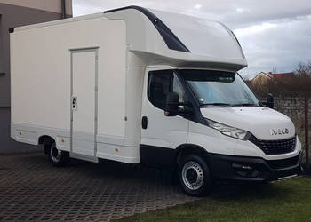 Iveco Daily KONTENER NISKOPODŁOGOWY 4,43x2,23x2,42 SKLEP FOODTRUCK KAMPER …