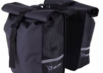 Ekostar podwójna torba rowerowa, torba na bagażnik rowerowy