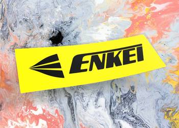 Naklejka ENKEI 12 x 4 cm drift slap jdm japan k13