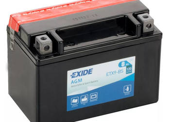 Akumulator 8Ah 120A EXIDE ETX9-BS YTX9-BS 12V