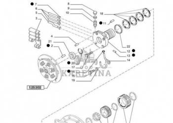New Holland T6010 T6090 T6070 Kolektor 47131218