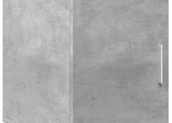 Szafka wisząca szarość betonu 30x425x40 cm WM-846092