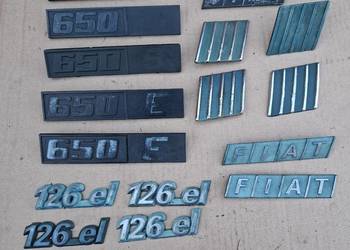 Emblemat znaczek logo Fiat 126p Maluch