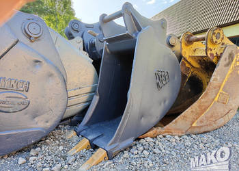 Łyżka JCB 58cm do koparki Volvo S60 S6 Mocowanie skandynawskie do rototilta