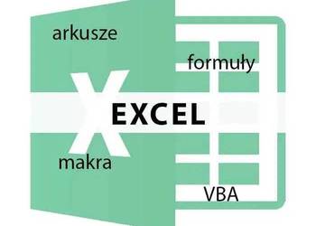 Excel i VBA - zaawansowane arkusze, makra, korepetycje