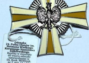 Odznaka 24. Pułk Ułanów im. Hetmana Stanisława Żółkiewskiego II RP (nr. 2)