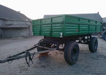 Przyczepa rolnicza D55 autosan wywrot 3stronny