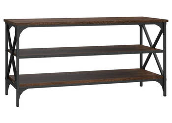 Szafka pod telewizor brązowy dąb 100x40x50 cm WM-825796