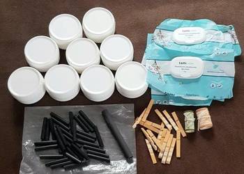 Materiały do zajęć praktycznych pudełko wieczko papier