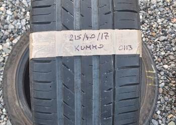 215 40 R17 Kumho 2 szt lato PROMOCJA