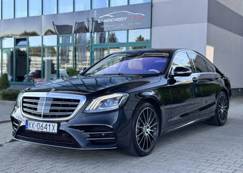 Mercedes S 560 4Matic AMG Plus. Pełne wyposażenie. Wyjątkowy stan i histor…