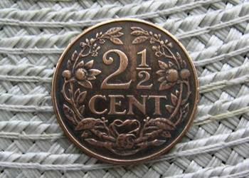 Holandia 2 1/2 Centa 1929r