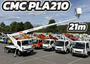 Nissan Cabstar Podnośnik Koszowy 21m CMC PLA 210 Zwyżka UDT Wumag GSR Mult…