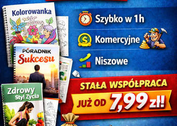 TWORZENIE EBOOKÓW – OD 9,99 zł!