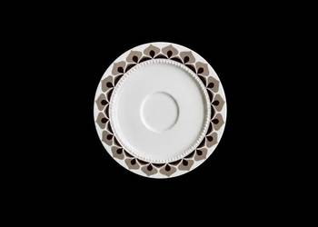Spodek Eschenbach Venedig Perlrand Vintage Lata 60/70 Mid-Century