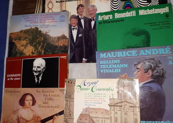 Zestaw 9 płyt z muzyką klasyczną.Vivaldi, Ravel, Andre