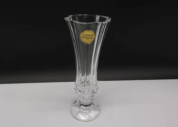 Kryształowy Wazon Bud Vase Cristal d'Arques BONNEVAL Francja Vintage
