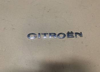 Emblemat napis citroen c4 c3 c2 c1