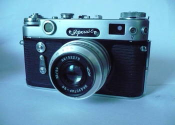 Aparat fotograficzny analogowy Zorki 6 , ZSRR