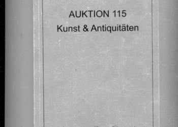 Auktion 115 Kunst & Antiquitaten  Berlin Aukcja dzieł sztuki