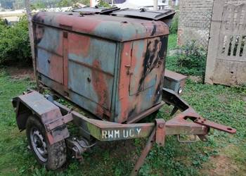 Przyczepka 1 osiowa wojskowa po agregacie