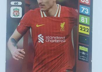 Darwin Nunez 60 karta Fifa 365 Adrenaline XL 2025