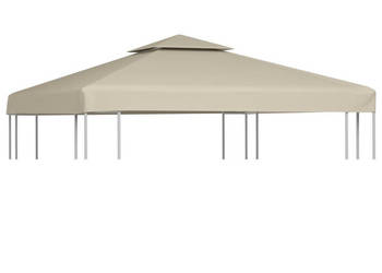 Zadaszenie altany ogrodowej 310 g/m² beżowe 3x3 m WM-40875