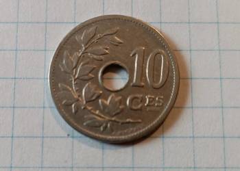 10 CENTYMÓW ( CENTIMES ) 1905 ROK - BELGIA ( BELGIQUE )