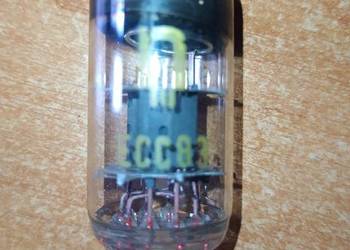 Lampa elektronowa ECC83 RFT. = 12Ax7. Leżak z PRL-u.
