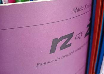 Ćwiczenia ortograficzne rz ż książki Trójmiasto szkolne Gdańsk podręczniki