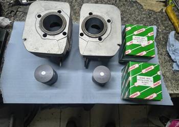 Cylindry Jawa 350 TS model 638 po szlifie
