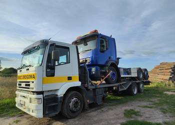 Iveco eurotech laweta pomoc drogowa